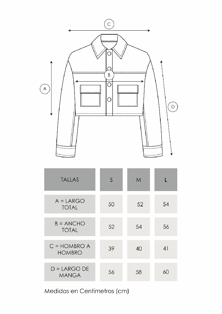 CHAQUETA DENIM WO