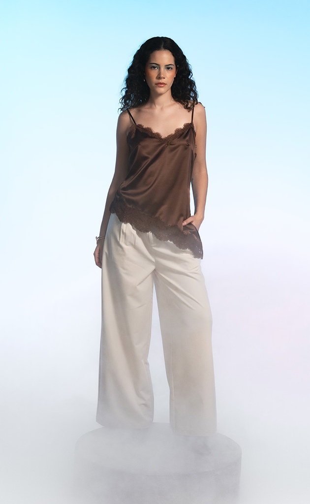 BLUSA ENCAJE HS WO