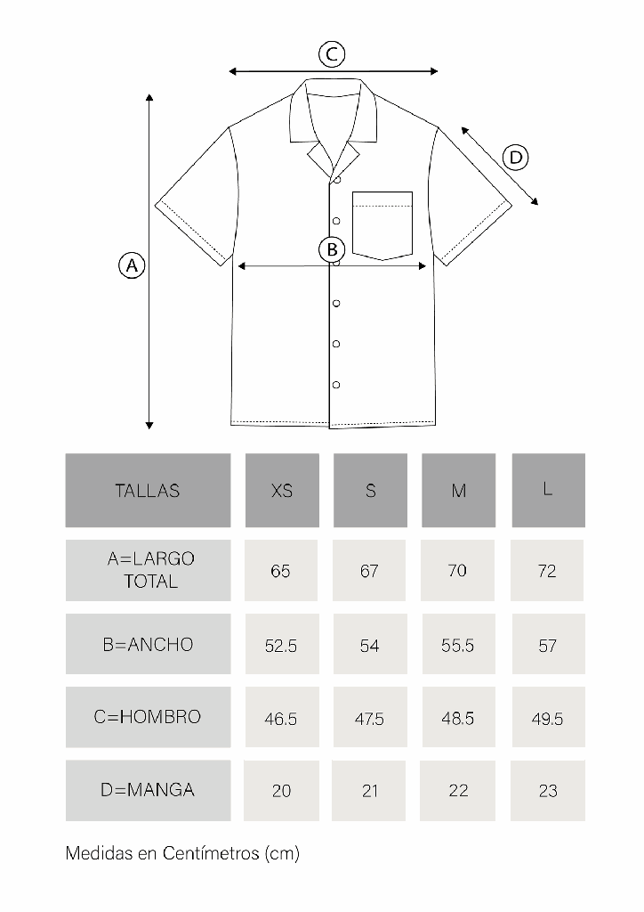 CAMISA HAW GUT