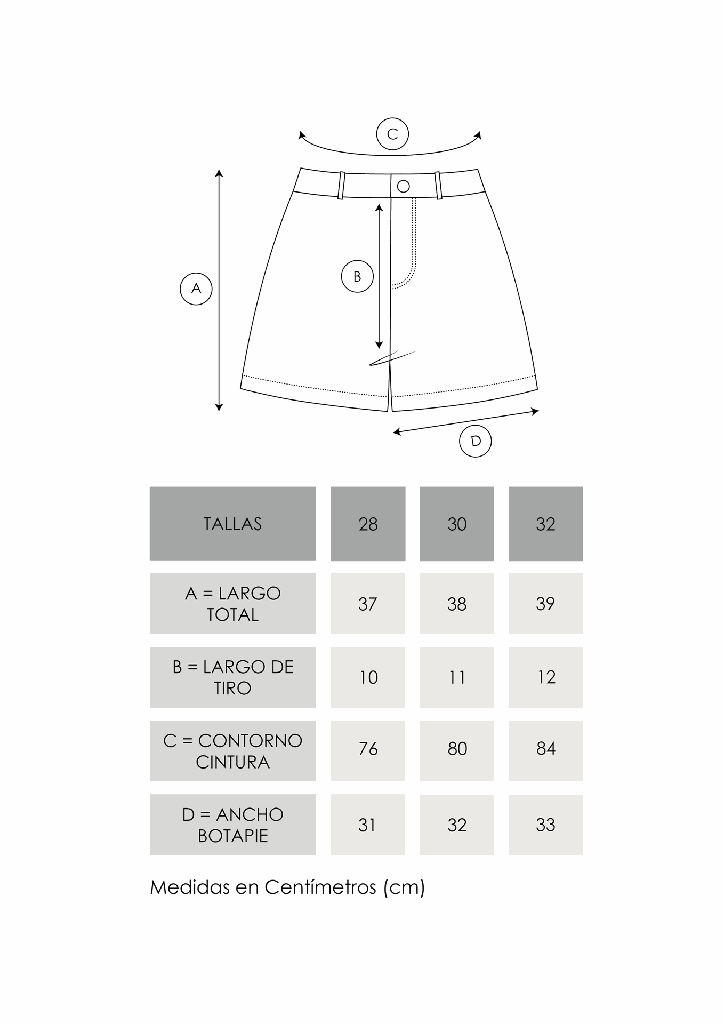 SHORT DURCAL WO